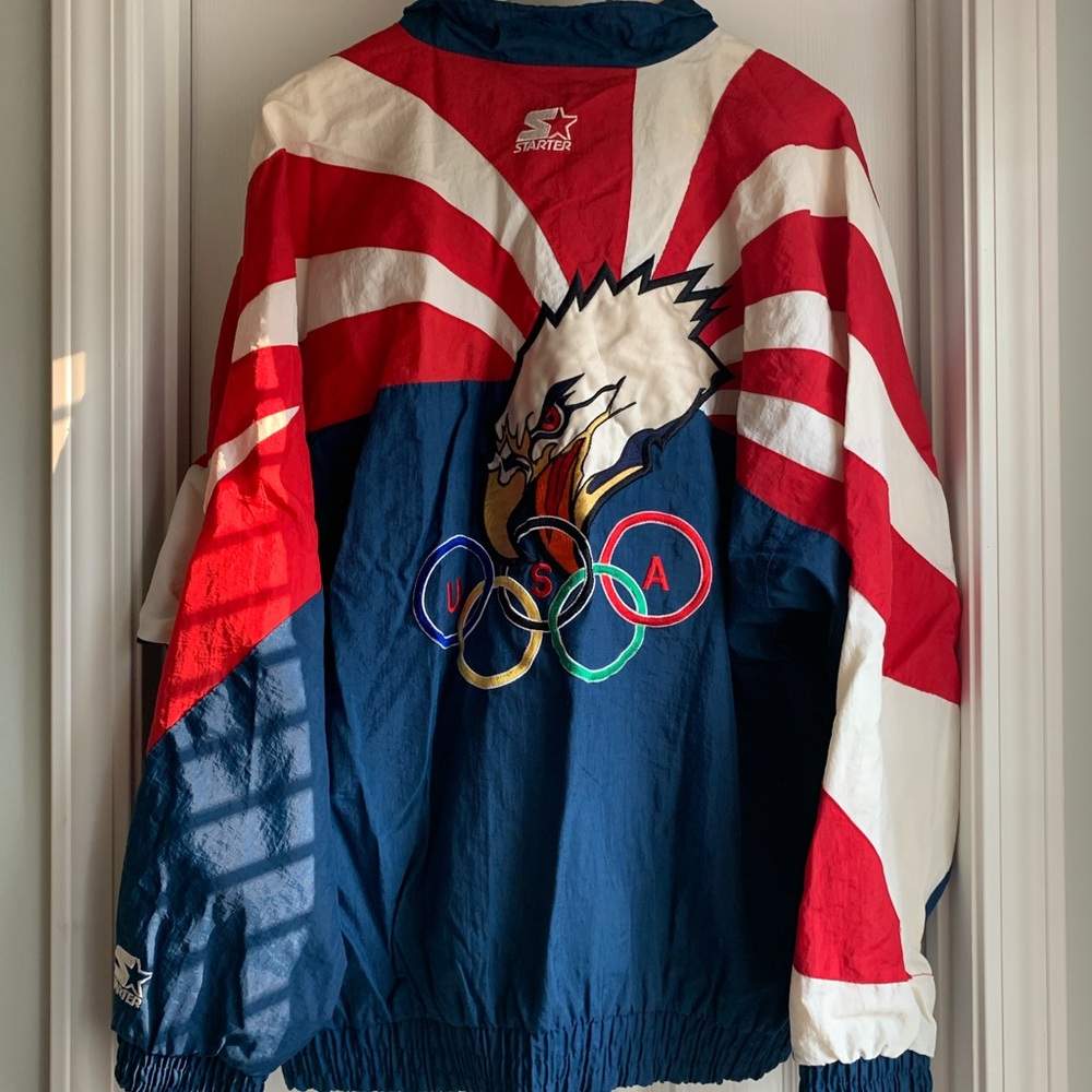 Vintage 1996 Olympic Starter Jacket